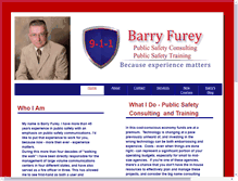 Tablet Screenshot of barryfurey.com